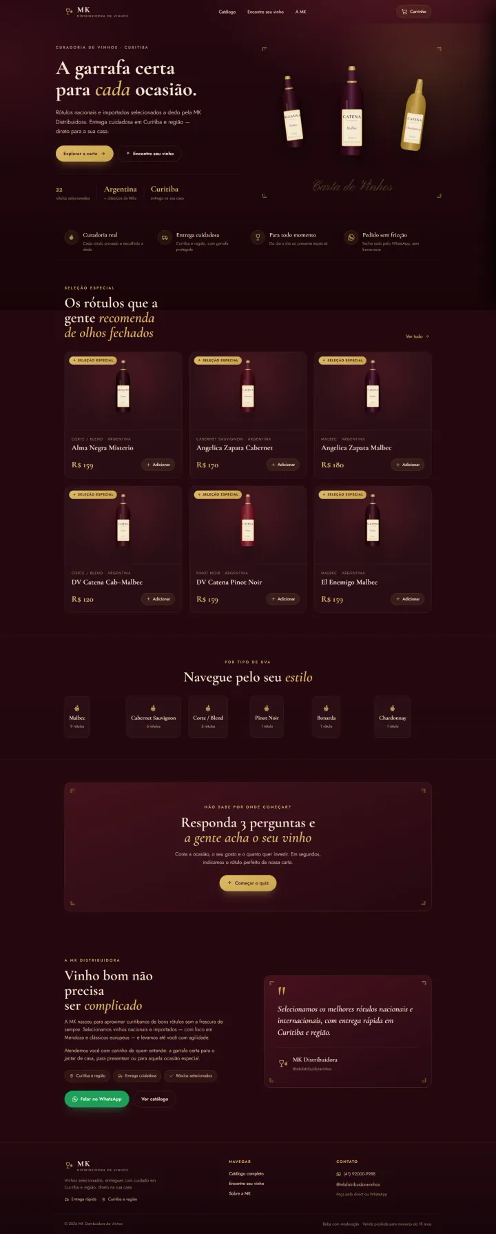 MK Distribuidora de Vinhos